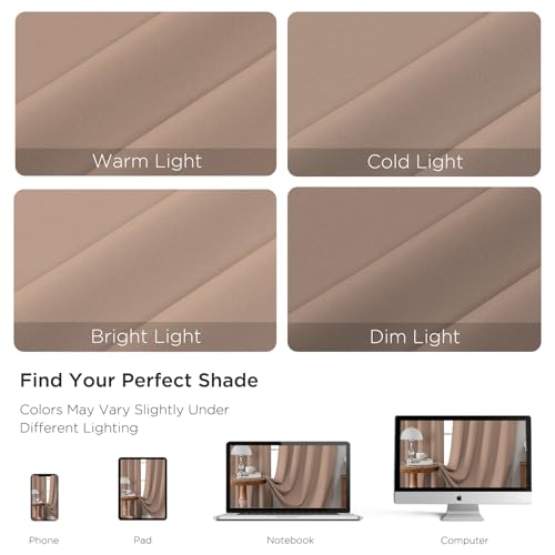 Khaki Blackout Curtains Customize (Khaki / Customsize)