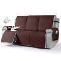 Waterproof Recliner Couch Covers Washable (Coffee / 3 Seater)