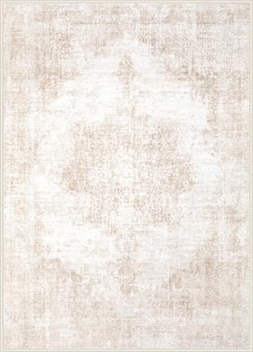 Area Rug 5x7 Vintage Rugs (Beige/Brown / 5' X 7' (Rectangular))