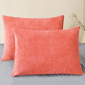 Decorative Throw Pillow Covers 26 X 20 Inches Living Coral (26" x 20" (Pack of 2) / Living Coral)