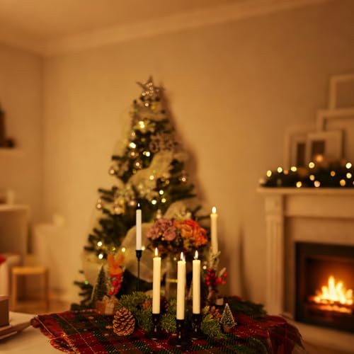 Candlestick Holders (Black / 4PCS)