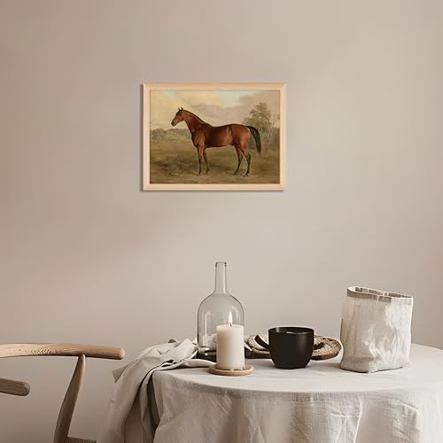 Rustic Horse Wall Art (Brown Horse / 10"L x 8"W)