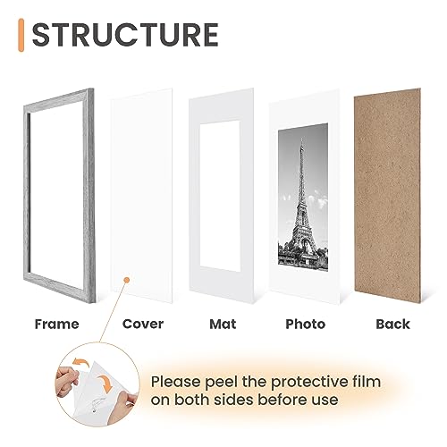 11x14 Picture Frame (Gray / 11x14)
