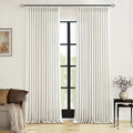 Natural Linen Pinch Pleated Curtains 120 Inches Long W40xL120 (Natural / 40"W x 120"L (Pack of 2))