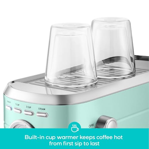 CM5418 Espresso Machine (Pastel Green / Button)
