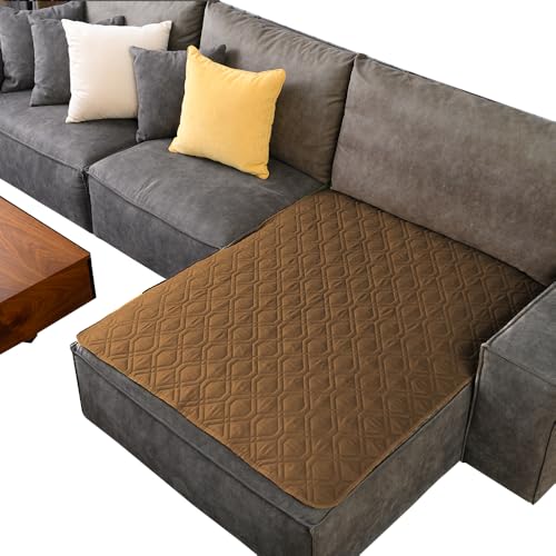 Waterproof Dog Bed Cover Pet Blanket for Furniture Bed Couch Sofa Reversible (40x50 Inch (Pack of 1) / Camel+camel)