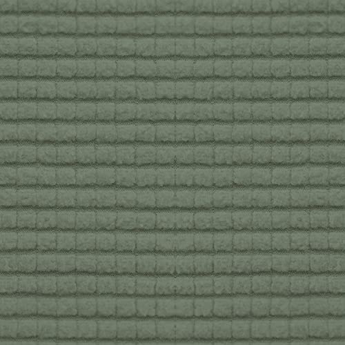 Stretch 3 Pieces Couch Cushion Covers for Sectional Sofa Left (2 Seater + 1 Chaise / Greyish Green)