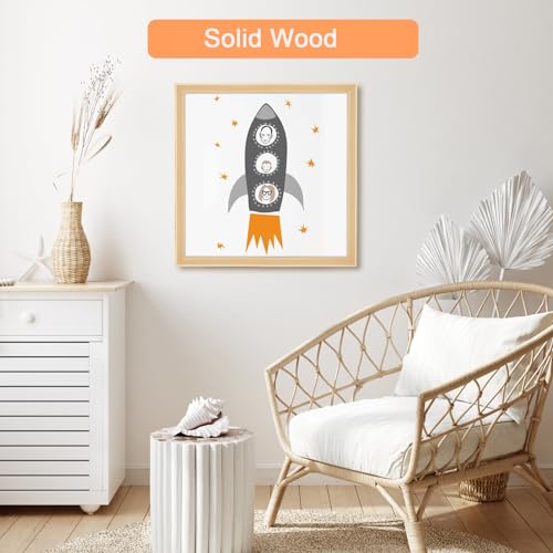 20x20 Wood Frame (Woodgrain / 20x20)