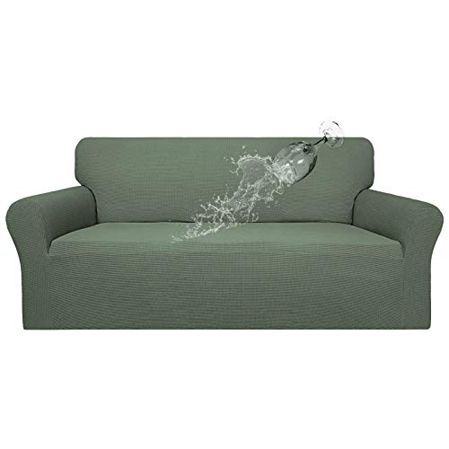100% Waterproof Couch Cover (Grayish Green / Sofa)