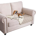Waterproof Dog Bed Cover Pet Blanket for Furniture Bed Couch Sofa Reversible (30x53 Inch (Pack of 1) / Cream+beige)