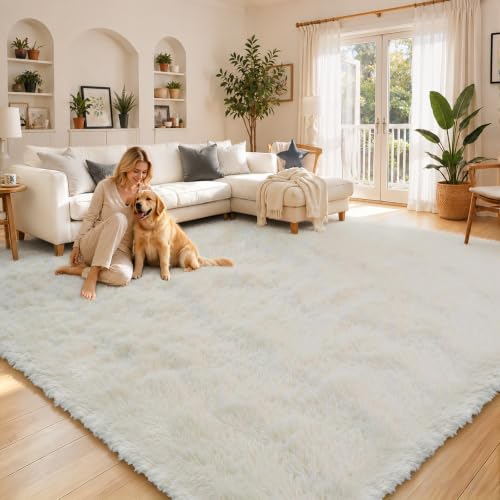 Area Rugs 9x12 Living Room (Cream / 9' x 12' (Rectangular))