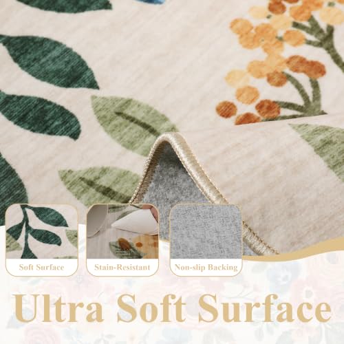 8x10 Area Rug for Living Room (Beige Yellow (Big) / 8' x 10' (Rectangular))