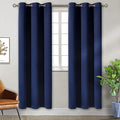 Blackout Curtains for Bedroom (Navy / 38"W x 84"L (Pack of 2))
