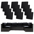 12 Pcs Outdoor Cushion Covers