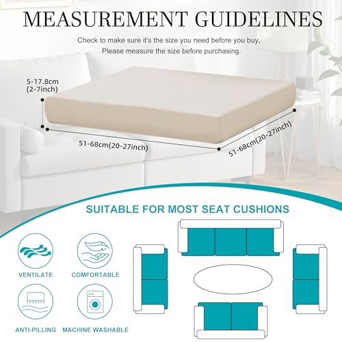 12 Pcs Outdoor Cushion Covers