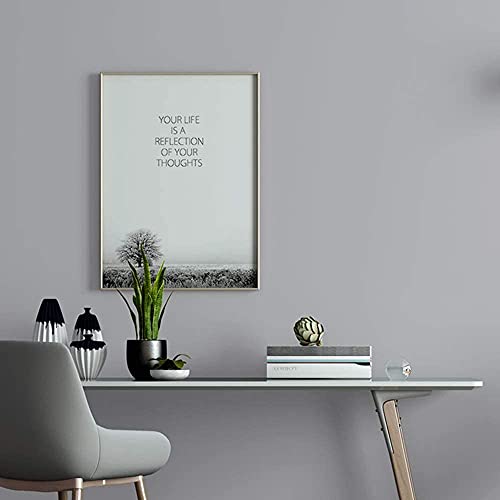 Gray Self Adhesive Wallpaper SelfA (Gray / 15.7" x 236.2")