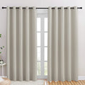 Blackout Draperies Curtains for Kids Room (Natural / 70"W x 84"L (Pack of 2))