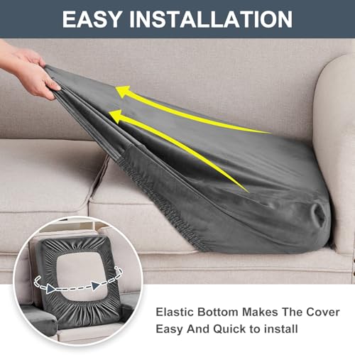 Couch Cover 4 (Grey / 3 Seater + Chaise)