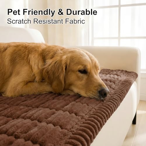 Couch Cover for Dogs (Brown / 27.6"x82.7")