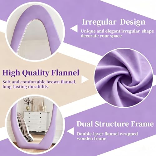 Full Length Mirror (Violet / 63"L x 24"W)