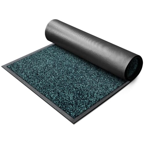 Super Absorbent Front Door Mat (Blue / 3' x 5' (Rectangular))