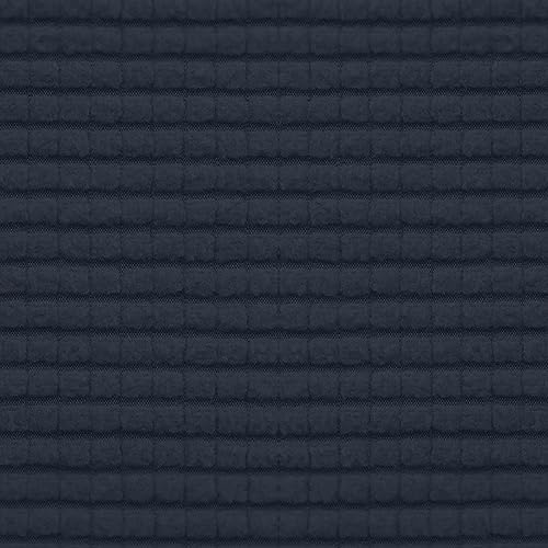 Stretch 3 Pieces Couch Cushion Cover for Sofa Seat (3-piece / Dark Blue)