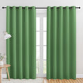 Blackout Draperies Curtains for Kids Room (Forest Green / 70"W x 84"L (Pack of 2))