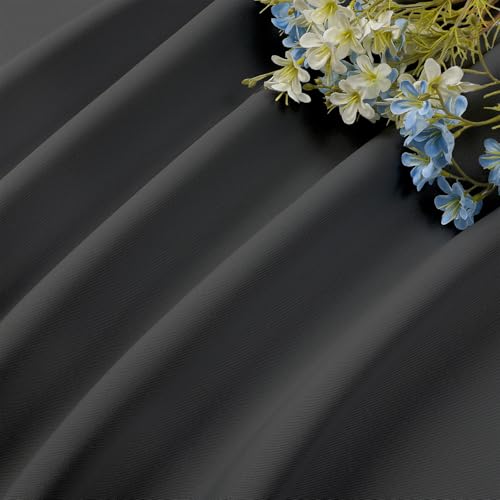 Dark Grey Blackout Curtains Customize (Dark Grey / Customsize)