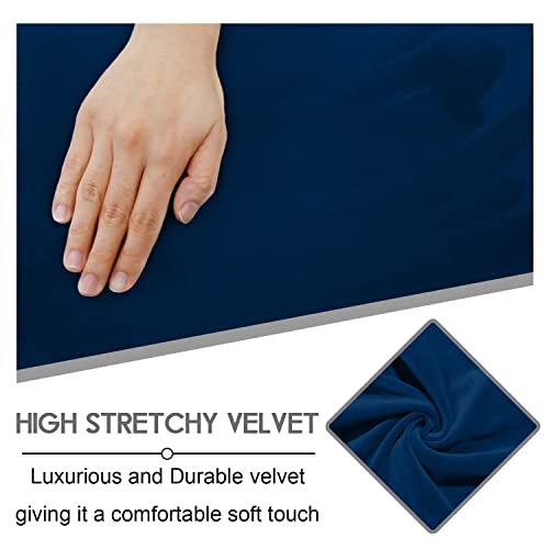 Reclining Love Seat Slipcover (Navy)