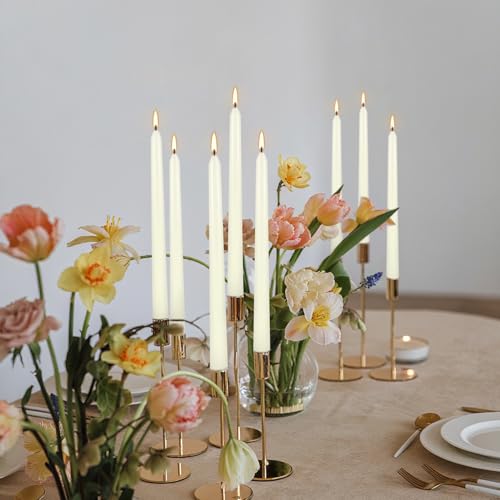 50 Pack Ivory Taper Candles (50 Ivory)