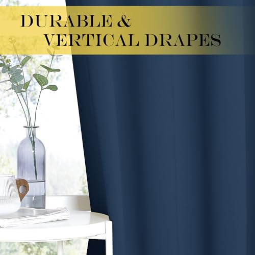 Moroccan Blue Blackout Curtains 84 inch Length (Moroccan Blue / 66"W x 84"L (Pack of 1))