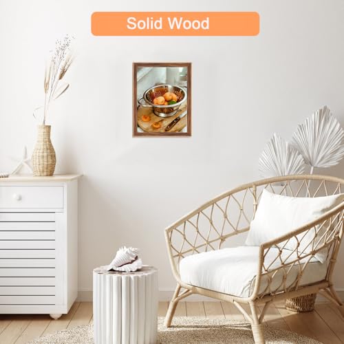 8x11 Wood Frame Brown (Brown / 8x11)