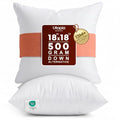 18x18 Pillow Inserts (White / 18x18 Inch)