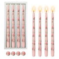 Print Taper Candles Dripless Candlesticks (1E-8D4T-RONEW)