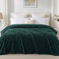 3D Fleece King Size Blanket for Bed (Forest Green / King ( 90x104 IN ))