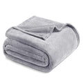 Soft Fleece Blanket Cal King Size for Bed (Light Grey / California King (120" x 120"))