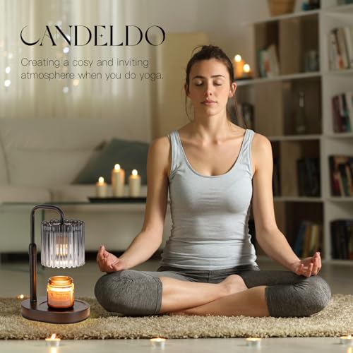 Candle Warmer Lamp with Timer (Smoke Grey)