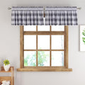 Grey and White Short Curtains For Windows Treatment Buffalo Check Plaid Valances Gingham 2 Pack Tiers Rod Pocket Decor Small Curtains Over Sink For Kitchen (34"W x 10"L (Pack of 2) / Grey and White)