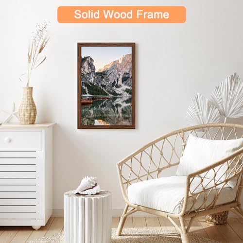13x19 Wood Frame Brown (Brown / 13x19)
