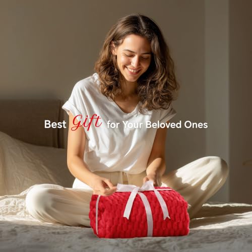 Red Twin Blanket for Couch (Red / Twin(60"x80"))