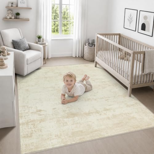 Area Rug Living Room (Beige / 5' x 5' (Square))