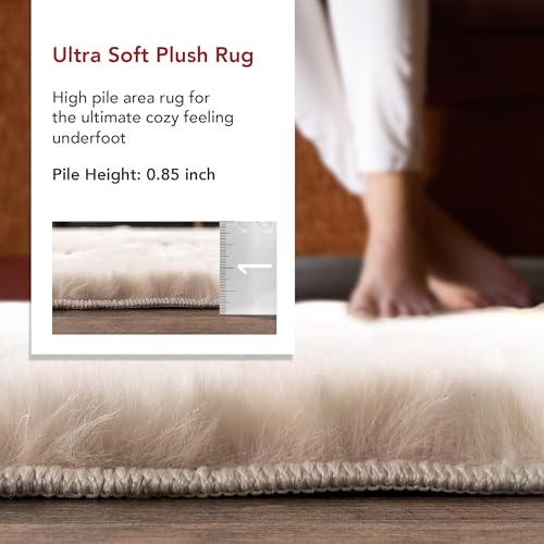 Nia White Geometric Washable Area Rug (Nia White / 2' x 3' (Rectangular))