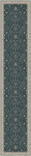 Vintage Dark Green 2x10 Hallway Runner Rug (2' x 10' (Runner) / Dark Green)