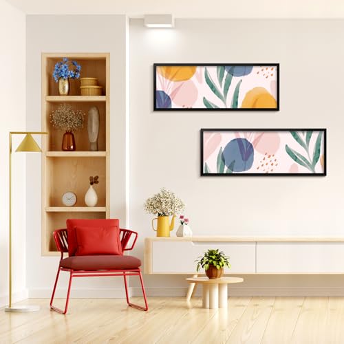 12x30 Picture Frame for Wall Display (Black / 12x30)