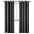 Blackout Curtains (Dark Grey / 52"W x 120"L (Pack of 2))