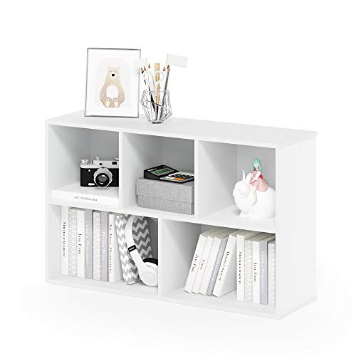 LUDER Book Shelf (White / 5-Cube)
