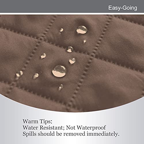 Reversible Couch Cover (Brown/Brown / Large Futon)