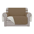 Reversible Couch Cover (Camel/Ivory / Small-XL Chair)