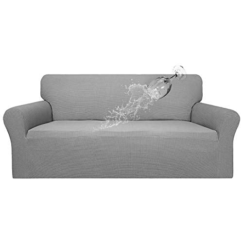 100% Waterproof Couch Cover (Light Gray / Sofa)