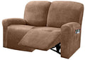 Reclining Love Seat Slipcover (Sand)